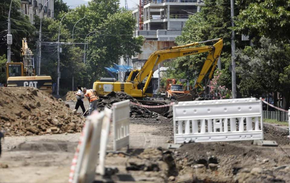 Началась полная реабилитация улицы Меликишвили