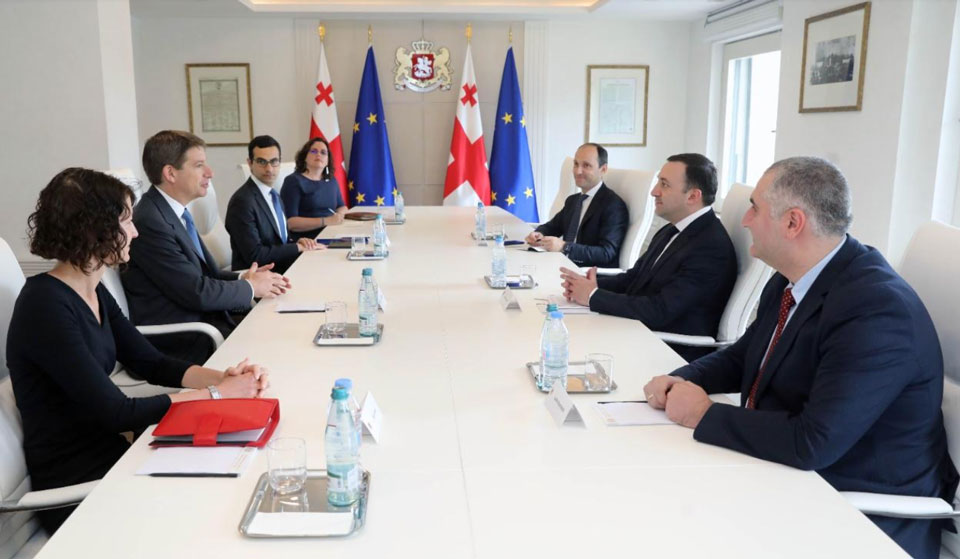 Georgian PM meets DFC CEO
