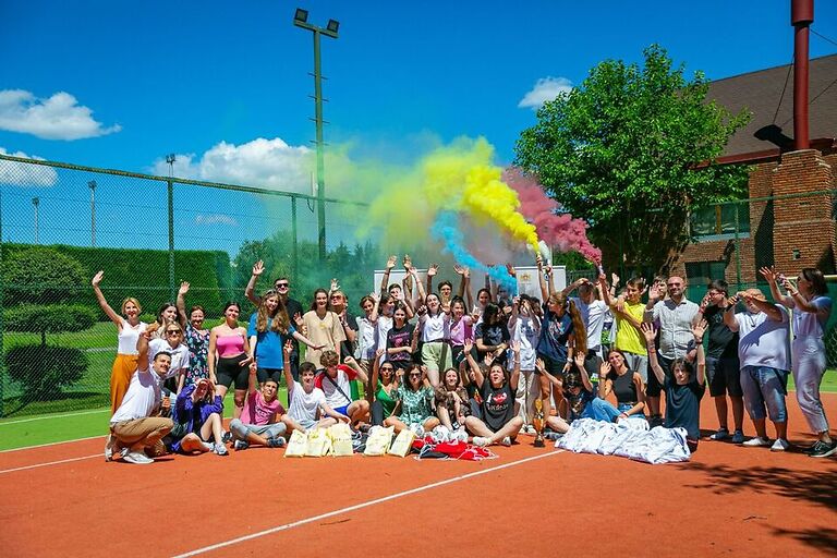 В Кахети прошли спортивные и познавательно-развлекательные мероприятия для грузинских и украинских учащихся