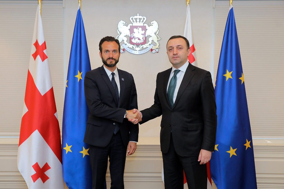 Georgian PM meets ECHR President