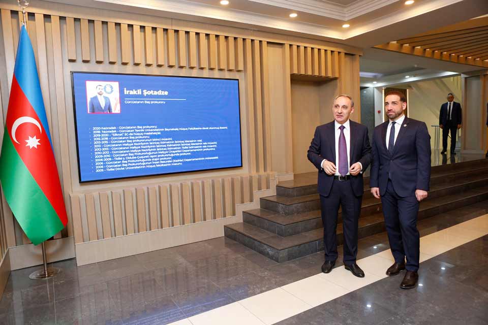 Ираклий Шотадзе находится с официальным визитом в Азербайджане