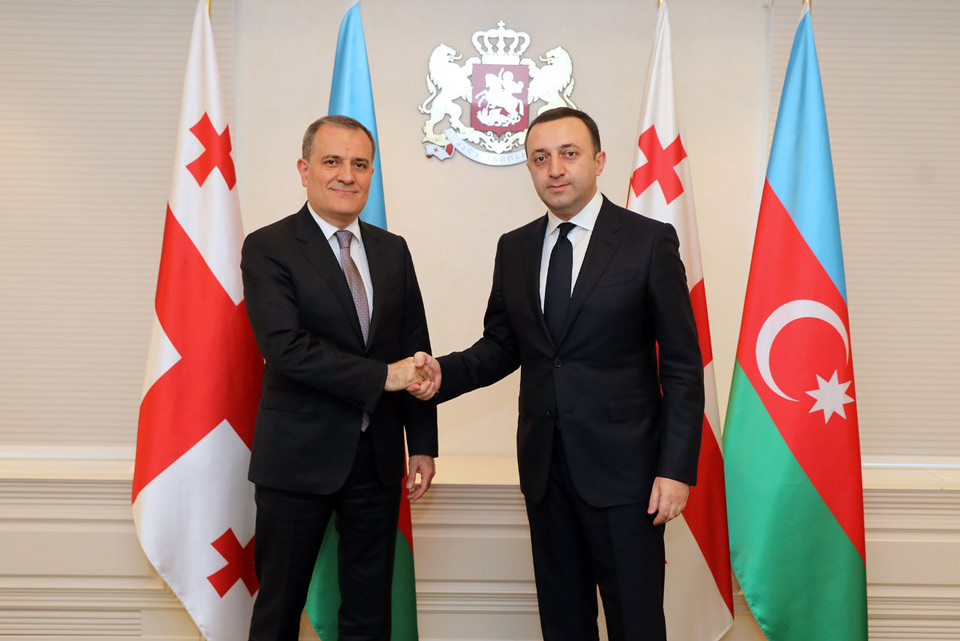 Ираклий Гарибашвили встретился с министром иностранных дел Азербайджана