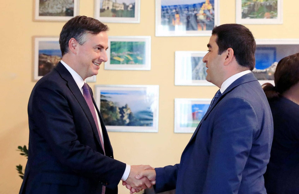 Шалва Папуашвили встретился с председателем и членами комитета по иностранным делам Европарламента