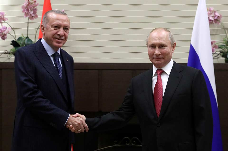 Rəcəb Tayyib Ərdoğan avqustun 5-də Soçidə Vladimer Putinlə görüşəcək