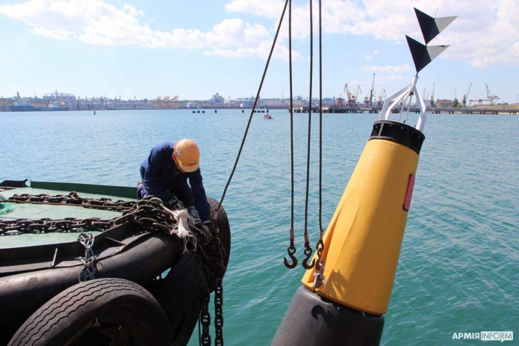 По информации Военно-морских сил Украины, украинские порты в Черном море возобновили работу