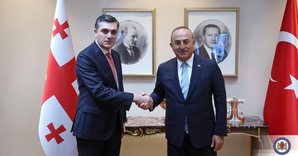 Илья Дарчиашвили встретился со своим турецким коллегой Мевлютом Чавушоглу