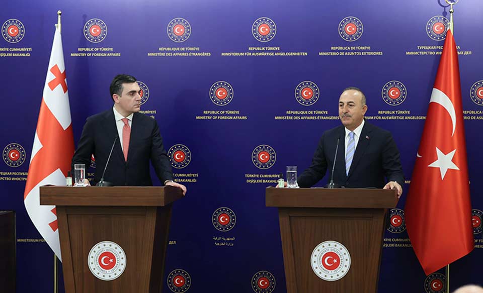 Cavusoglu says Turkey attaches great value to Turkey-Georgia economic relations