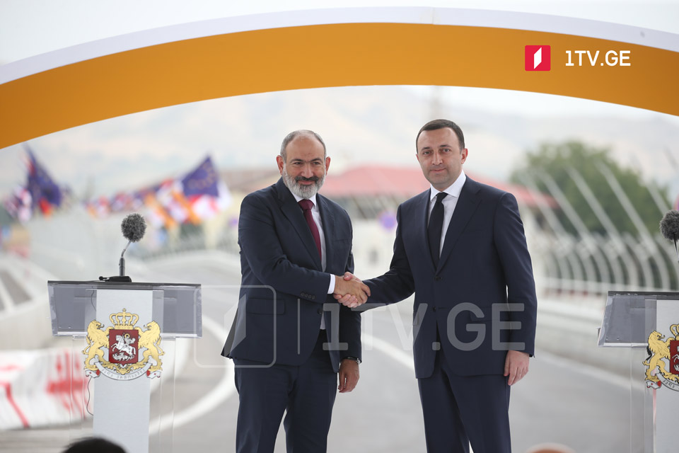 A new bridge opened at Debeda River, Georgia-Armenia border