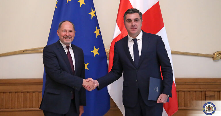 New EU Ambassador presents credentials to Georgian FM
