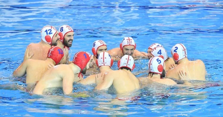 Сборная Грузии по водному поло победила сборную Нидерландов, вышла в четвертьфинал чемпионата Европы и получила путевку на чемпионат мира #1TVSPORT