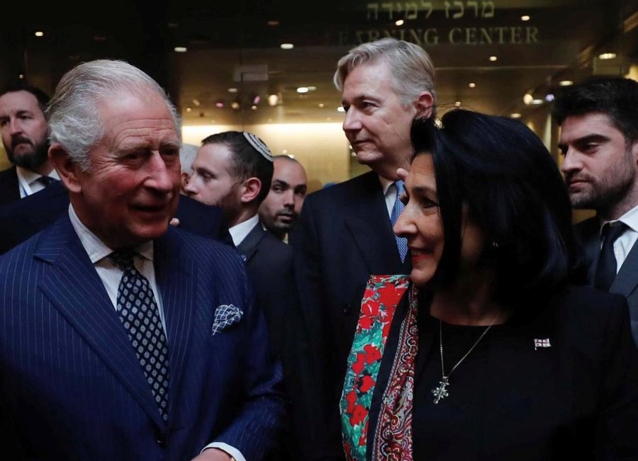 Georgian President congratulates King Charles III on his ascension to British throne