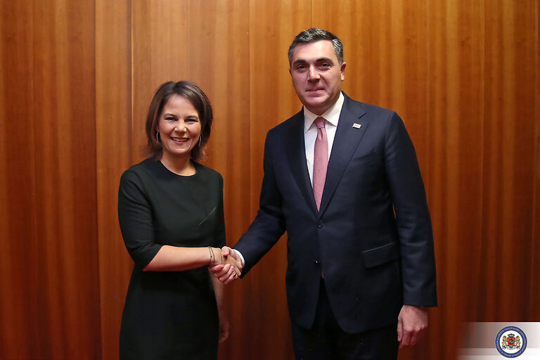 Georgian FM meets German counterpart in Berlin