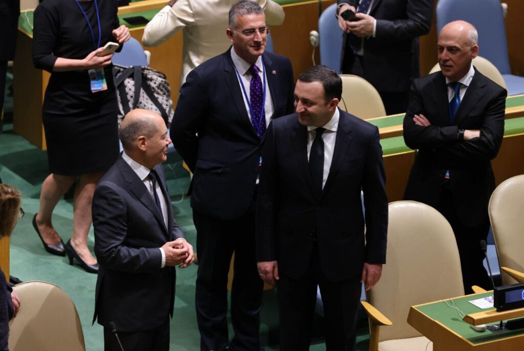 Georgian delegation attends opening of UNGA’s 77th session