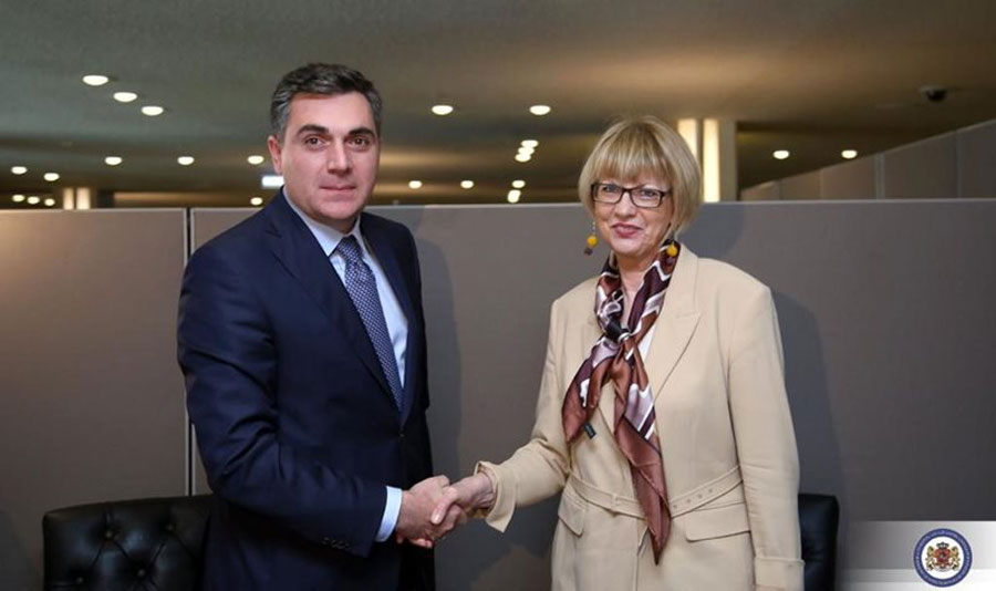 Илья Дарчиашвили встретился с Генеральным секретарем ОБСЕ