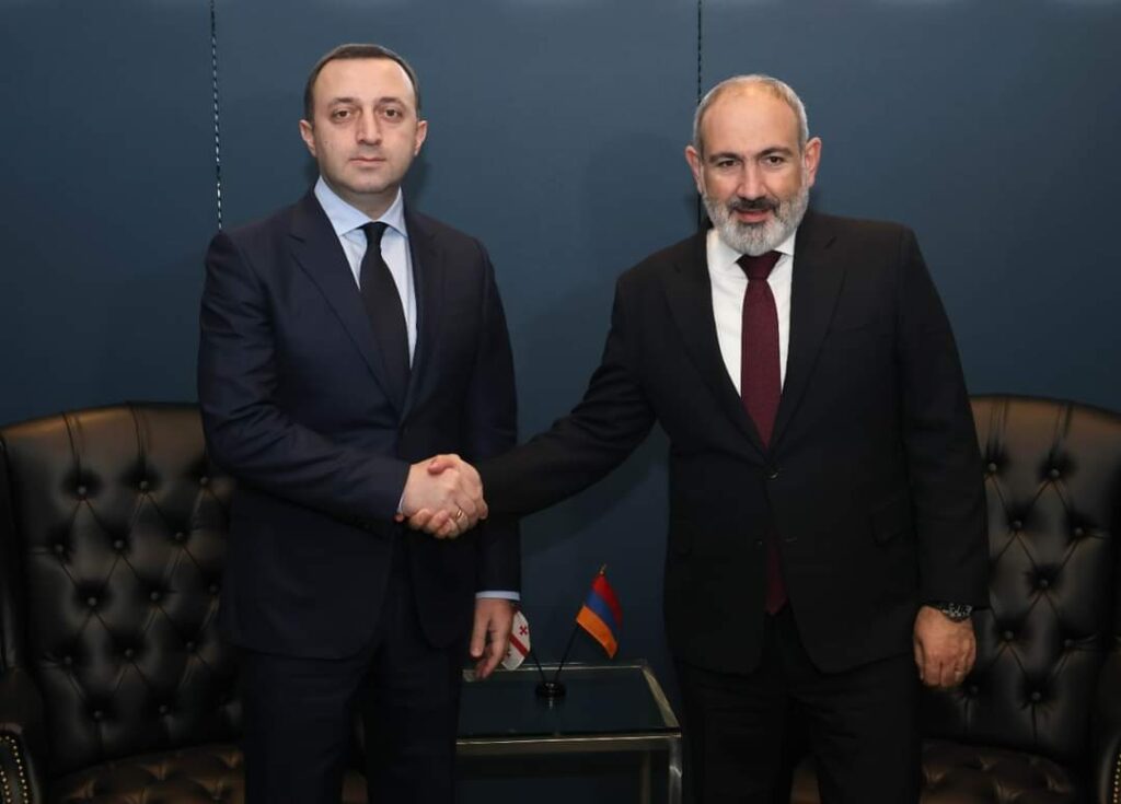 Georgian PM meets his Armenian counterpart in NY