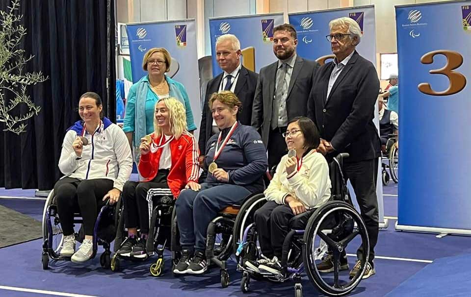 Georgian wheelchair fencer wins gold medal at World Cup