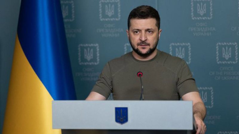Volodimir Zelenski İziumda daha iki kütləvi məzarlıq aşkarlandığını bildirir