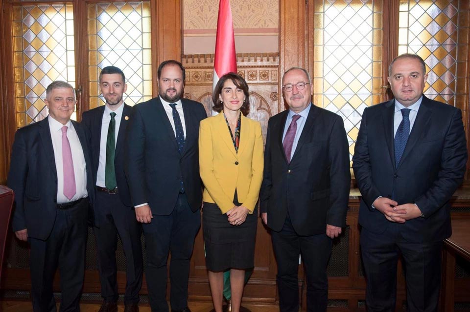 Georgian parliamentary delegation visits Hungary