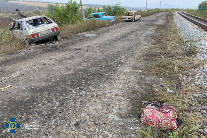 Xarkov vilayətinin Kupyansk rayonunda, mülki şəxslərin olduğu bombalanmış avtomobil karvanı aşkar edildi