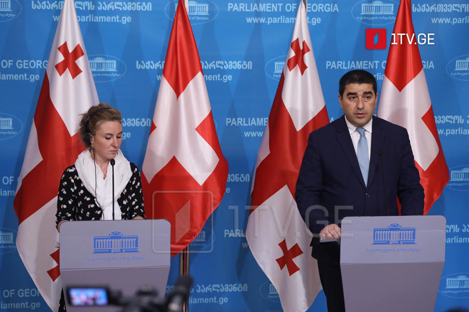 Шалва Папуашвили - Мы благодарны Швейцарии за твердую поддержку суверенитета Грузии