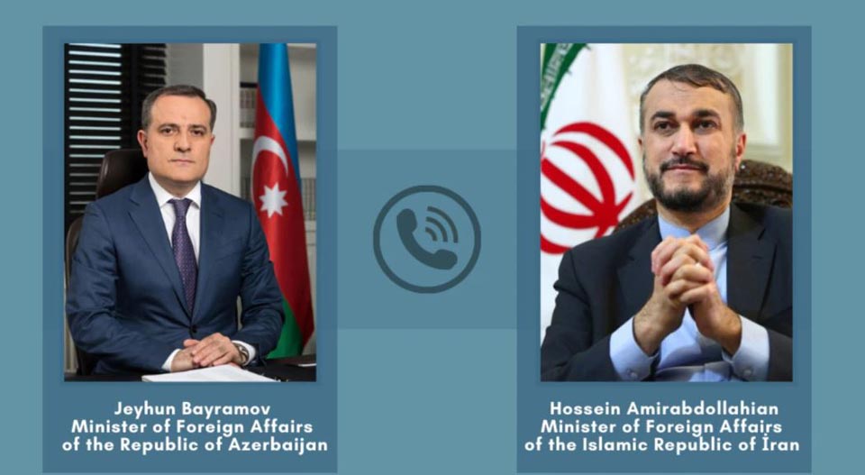 İran və Azərbaycan Xarici İşlər nazirləri arasında telefon söhbəti baş tutdu
