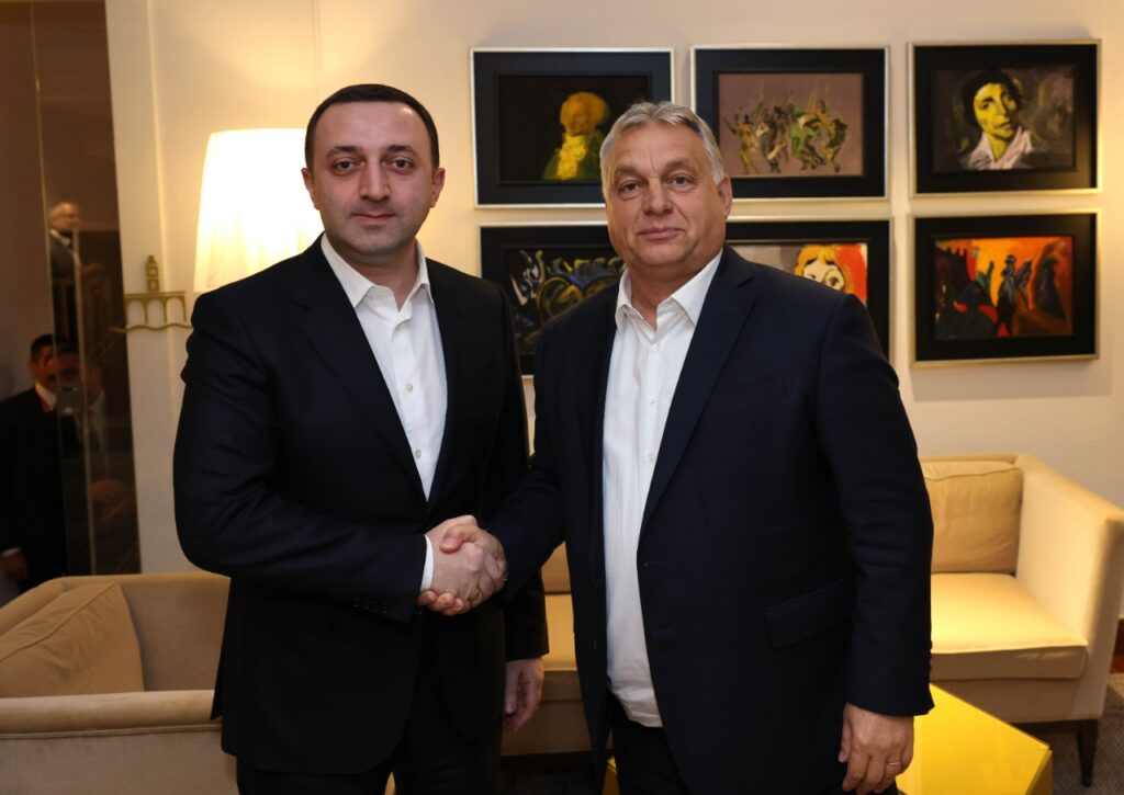 Виктор Орбан принял Ираклия Гарибашвили на рабочем ужине