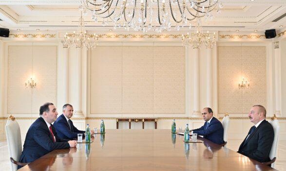 Georgian Education Minister meets Azerbaijan's President