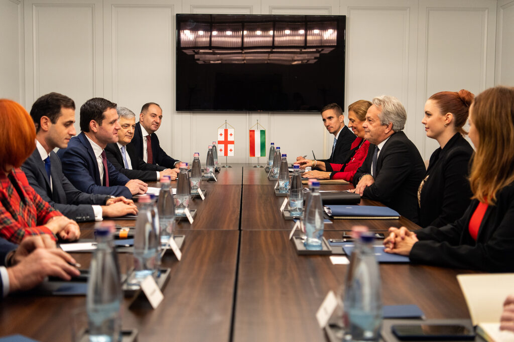 Состоялось пятое заседание Межправительственной комиссии по экономическому сотрудничеству между Грузией и Венгрией