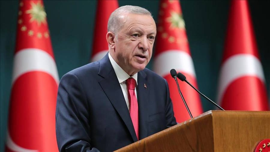 Rəcəb Tayyib Ərdoğan - Ukrayna taxılını dünya bazarına çıxarmaqla biz ərzaq böhranının nisbətən azalmasını təmin etmişik