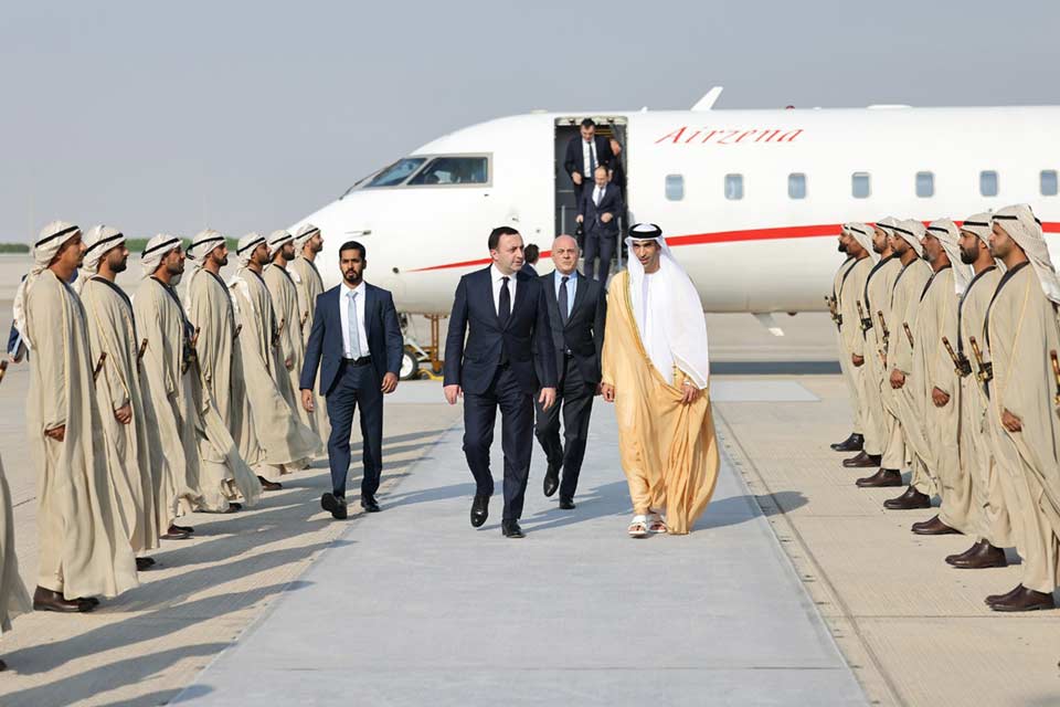 Georgian PM commences working visit in UAE