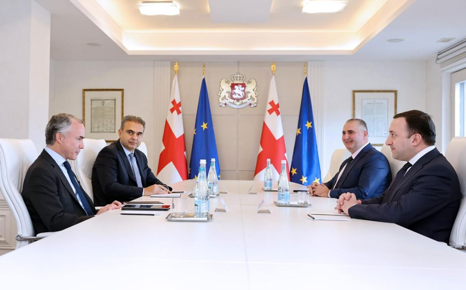 Ираклий Гарибашвили встретился с главой миссии МВФ в Грузии