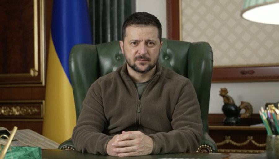 Volodimir Zelenski - Rusiyaya müharibənin müddətini uzatmağa kömək edən hər kəs bu müharibənin nəticələrinə görə onunla birlikdə cavab verməlidir