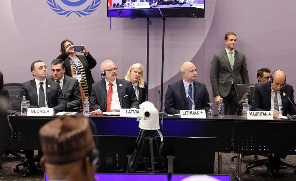 Ираклий Гарибашвили принял участие в круглом столе на Конференции ООН по изменению климата