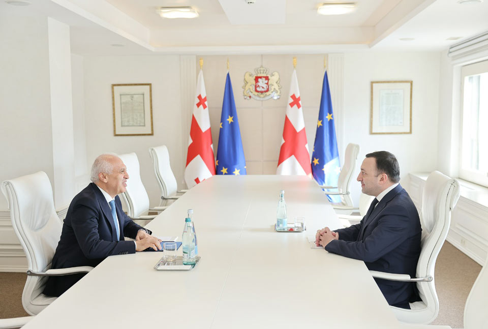 Georgian PM meets Armenian Ambassador