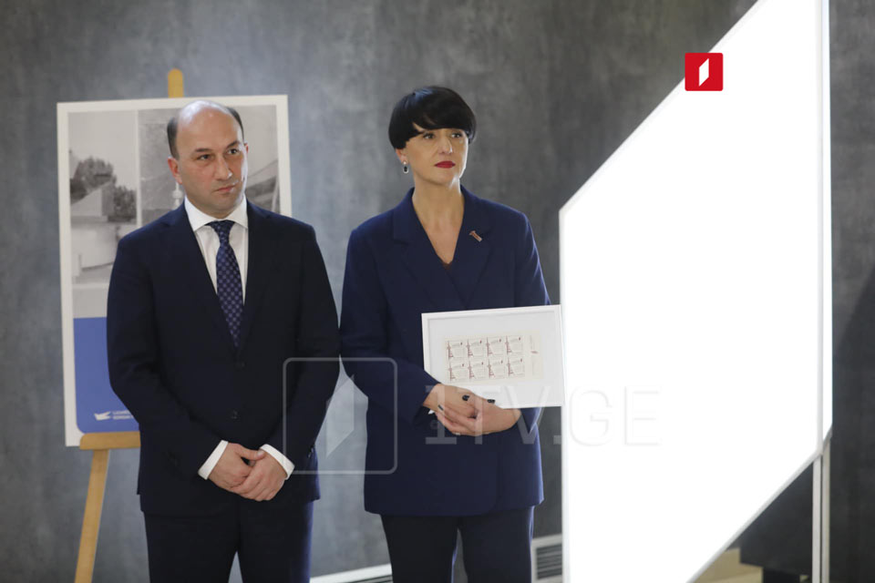 Georgian Post presents GPB's postage stamp to mark 65th anniversary of television broadcasting