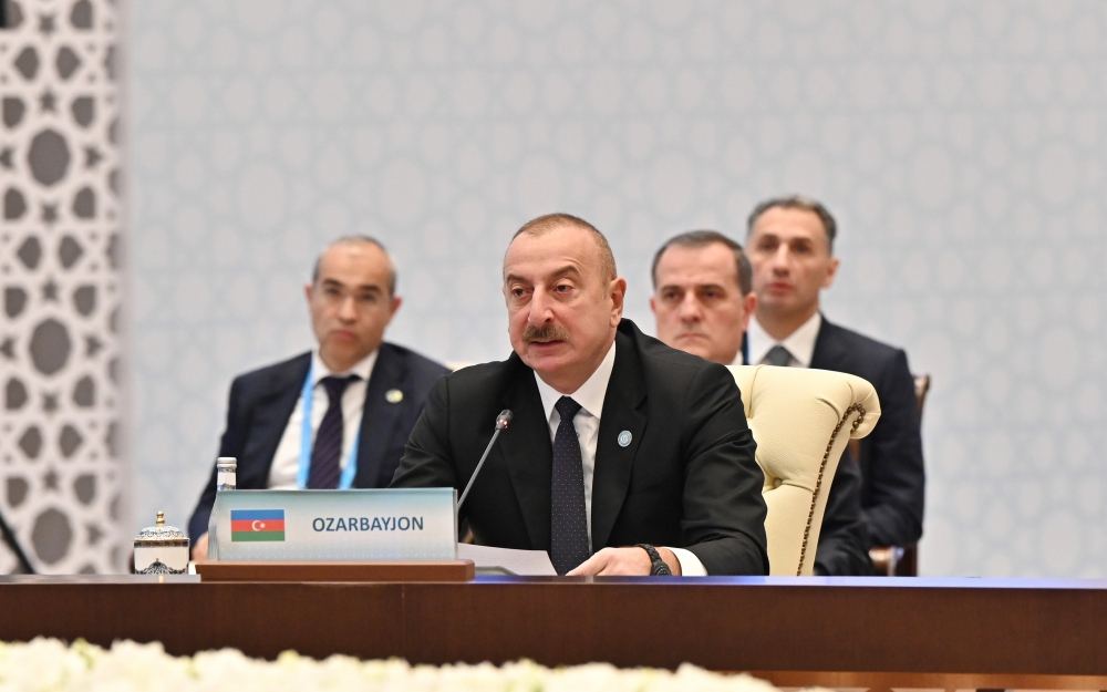 İlham Əliyev - birgə bəyanatlarda Azərbaycan və Ermənistan bir-birinin suverenliyini rəsmən tanıdılar və bu göstərir ki, Qarabağ münaqişəsi keçmişdə qaldı
