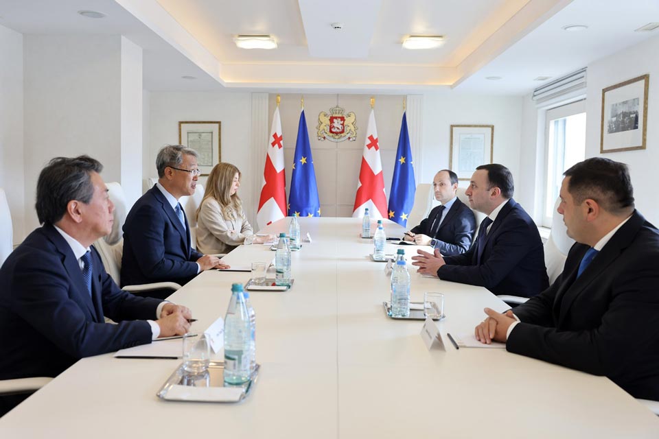 Georgian PM, K-water CEO meet over Nenskra HPP Project