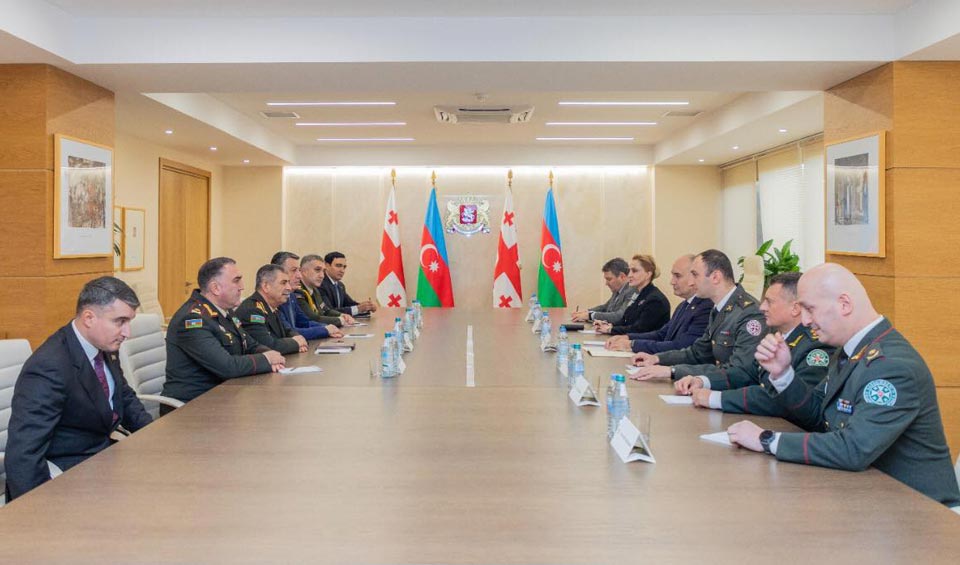 Georgian, Azerbaijani Defence Ministers discuss regional security challenges