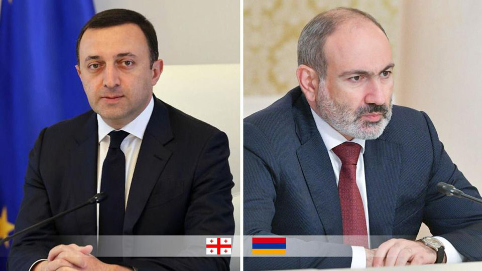 Ираклий Гъарибашвили æмæ Николь Пашиняны æхсæн телефонон ныхас сырæзт