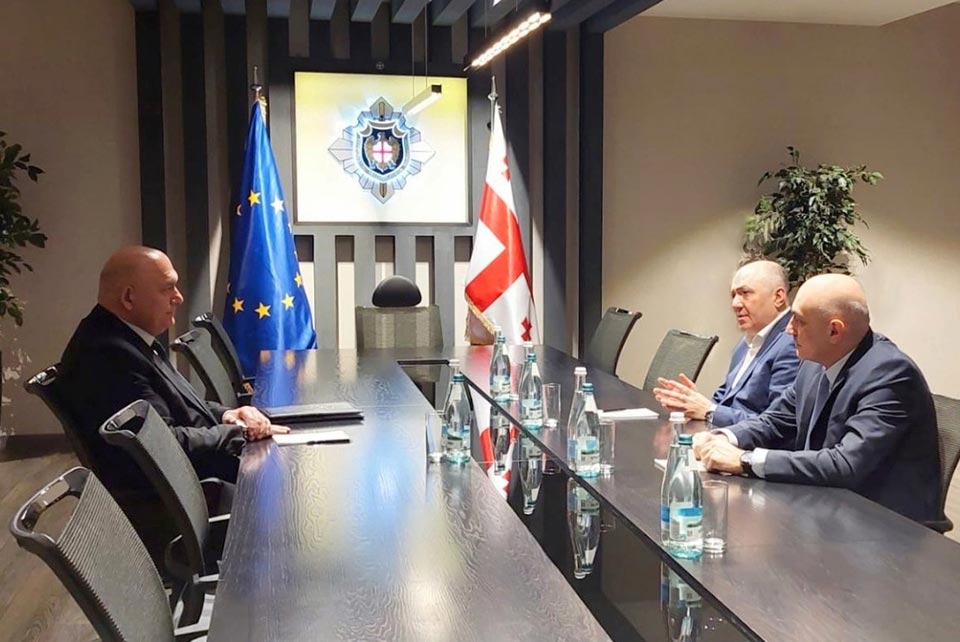 Григол Лилуашвили встретился с новым главой администрации Южной Осетии Тамазом Бестаевым