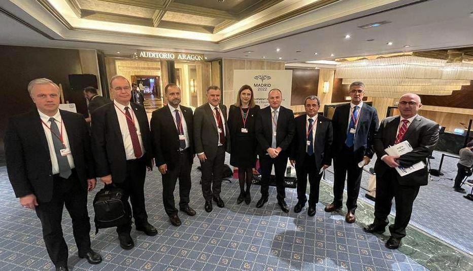 Georgian parliamentary delegation holds meetings as part of NPA Madrid session