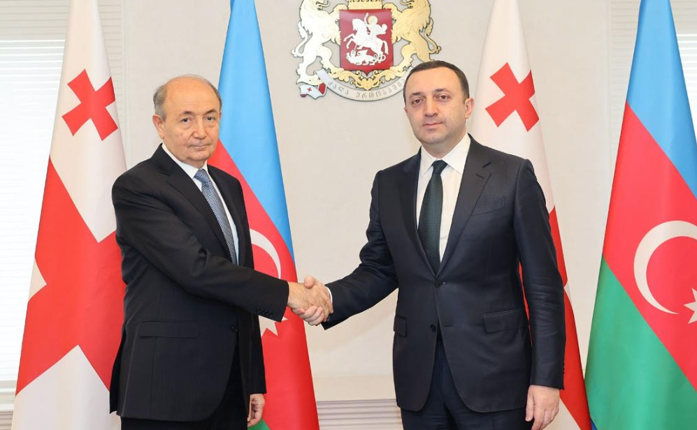 Ираклий Гарибашвили встретился с министром юстиции Азербайджана