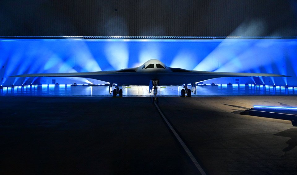 Pentagon debuts its new stealth bomber