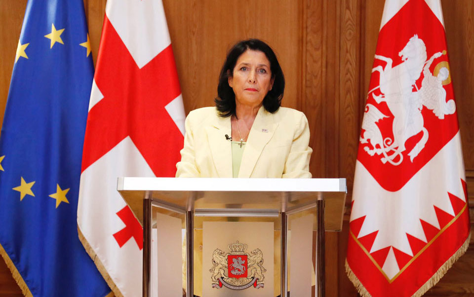 Georgian President visits Poland