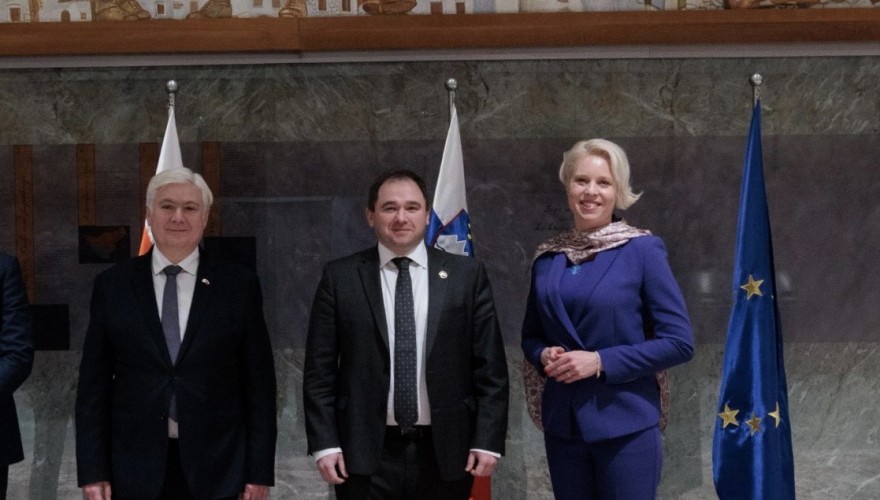 Foreign Relations Committee Chair meets President of Slovenian National Assembly