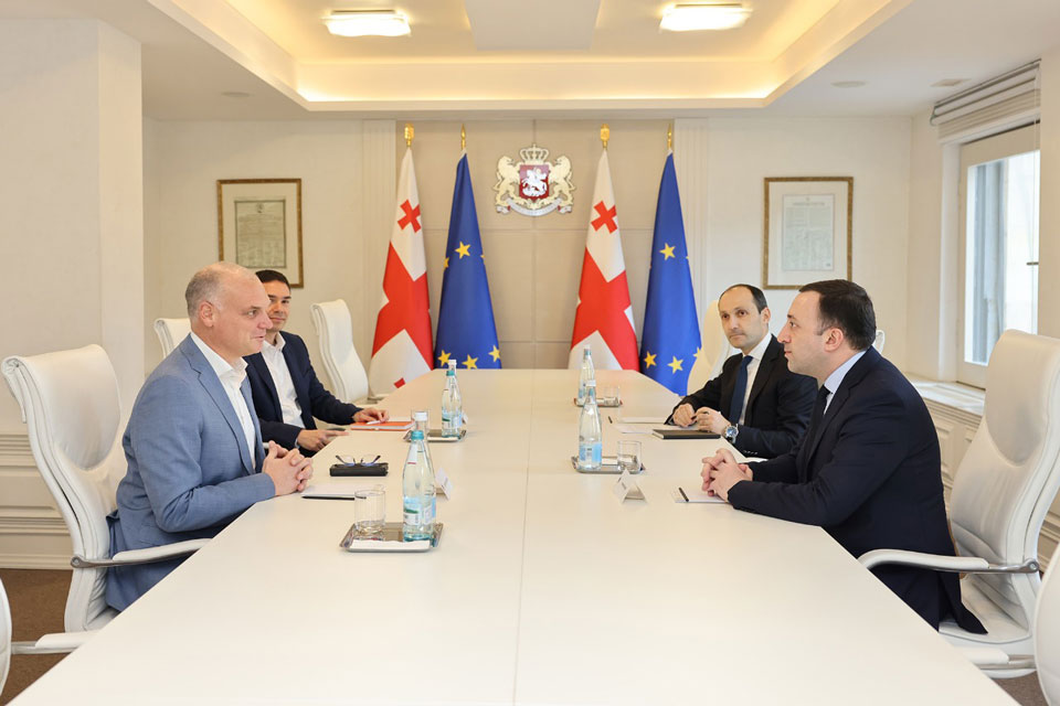 Ираклий Гарибашвили встретился с представителями APM Terminals