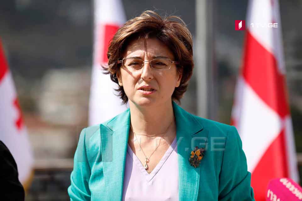 Xatuna Samnidze - Avropa perspektivləri ilə bağlı parlament nümayəndə heyətinin səfərləri həm olduqca zəruri, həm də səmərəli idi, bu tip səfərlər davam etdirilməlidir