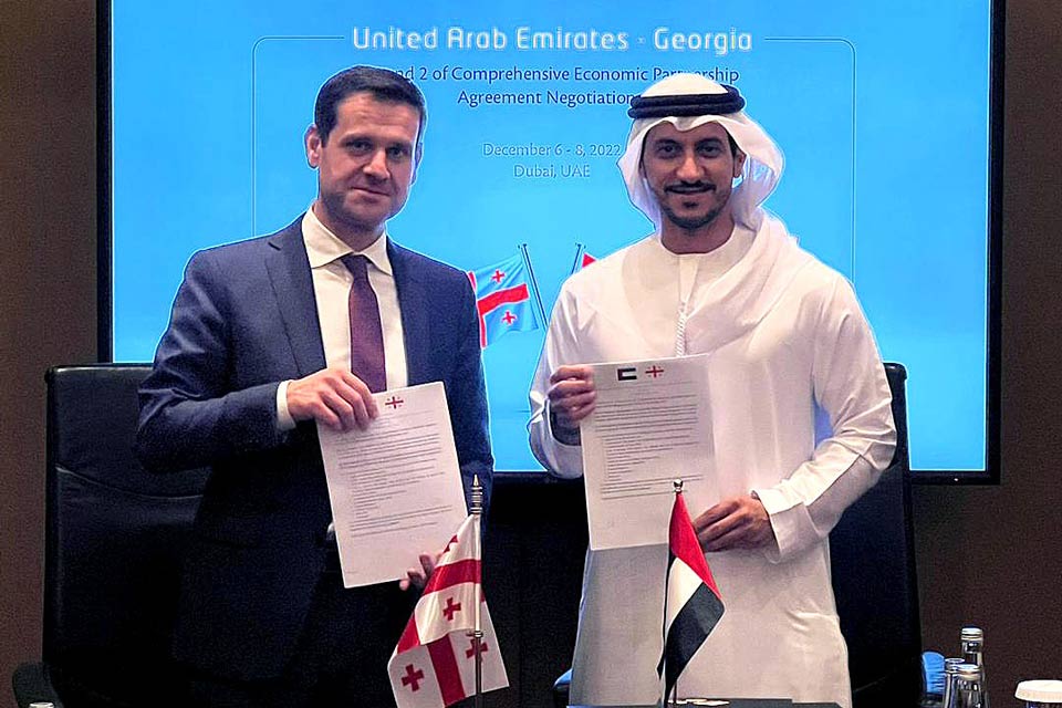 Georgia, UAE hold 2nd round of comprehensive economic cooperation talks