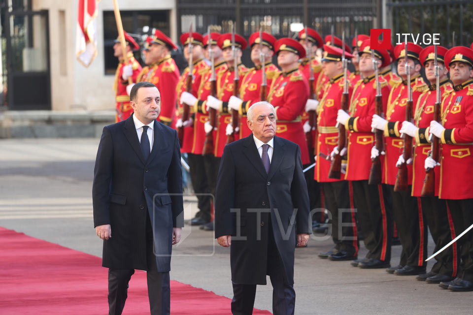 Начался официальный визит премьер-министра Азербайджана в Грузию