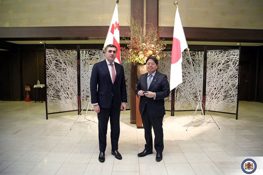 Georgian FM meets Japanese counterpart in Tokyo